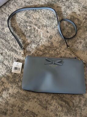 kate spade Light Blue Bow Crossbody Bag